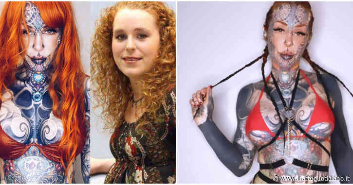 “Ho speso 145mila euro per trasformarmi in una donna bionica con 200 tatuaggi e impianti sul corpo. La gente mi fissa”: la missione di Lina Lorenzen