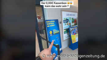 Filialleiter zeigt „Lidl-Trick“ – So kostet der Einkauf nichts