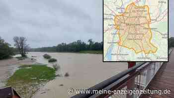 Katwarn schlägt für München Alarm: „Gefahrenwarnung“ wegen Hochwasser