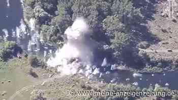 Ukraine zielt auf russische Einheit ab: HIMARS-Schlag zerstört mutmaßlich Pontonbrücke