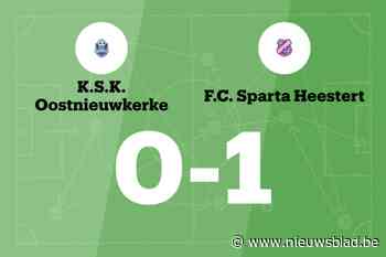 Kullaj leidt Sparta Heestert langs KSK Oostnieuwkerke