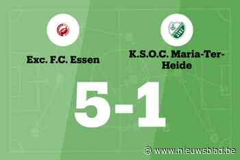 Exc. Essen wint spektakelwedstrijd van Maria-ter-Heide