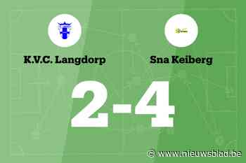 Geen punten voor Langdorp na nederlaag tegen SNA Keiberg
