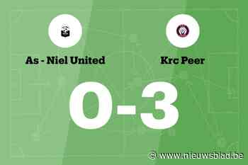 Winters scoort twee keer voor RC Peer in wedstrijd tegen As-Niel