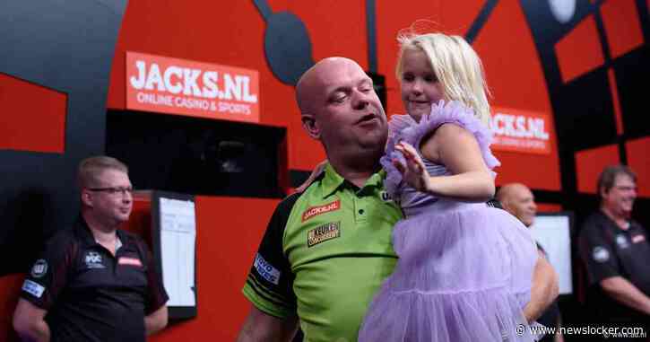 Van Gerwen wint voor hele gezin, maar of die steun er zondag ook is? ‘Het is kindermiddag bij Bourgondisch Den Bosch...’