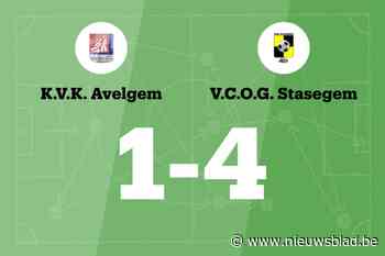 Goethals scoort drie keer voor OG Stasegem in wedstrijd tegen VK Avelgem B