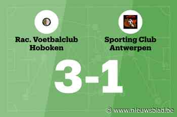 Overduidelijke overwinning voor Hoboken B tegen Sporting Club Antwerpen