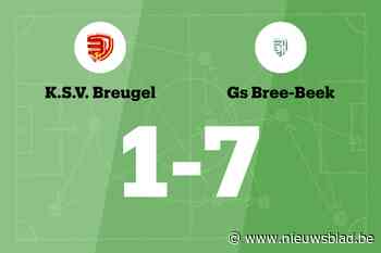 Bree-Beek B overklast SV Breugel