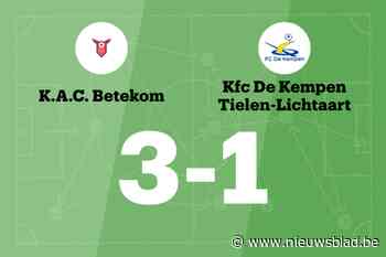 Ondanks achterstand bij rust wint KAC Betekom van De Kempen