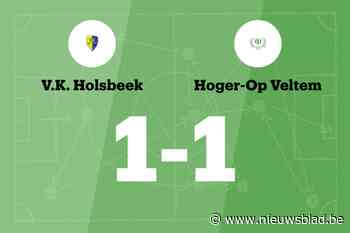 Holsbeek en HO Veltem delen de punten