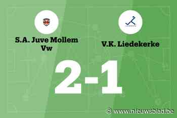 Juve Mollem B wint thuis tegen Liedekerke B