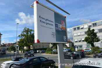 Große Bildschirme sollen Autofahrer in Herford informieren