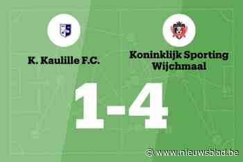 Wijchmaal boekt overtuigende zege op Kaulille