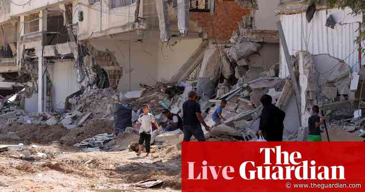 Israel-Gaza war: UN worker killed in West Bank during Israeli operation – as it happened