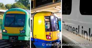 No trains will run in parts of south London during October half term