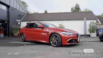 Mijn Auto video: Alfa Romeo Giulia Quadrifoglio van Constantijn