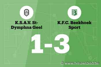 Overduidelijke winst voor Beekhoek tegen Sint-Dimpna
