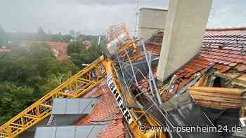 Kran-Drama in München – Mammut-Einsatz für die Feuerwehr