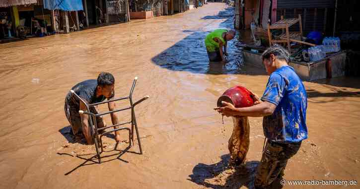 Land unter in Asien: Nach Taifun «Yagi» rückt «Bebinca» an