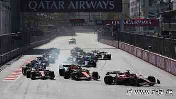 Piastri vorn, Verstappen schwach: Spektakulärer Crash entscheidet F1-Podest in Baku