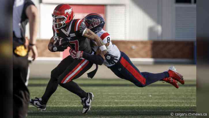 Calgary Stampeders, Montreal Alouettes battle to 19-19 tie