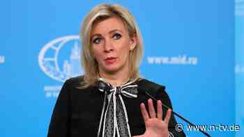 Warnung an US-Journalisten?: Moskau droht Washington wegen Sanktionen gegen Sender RT