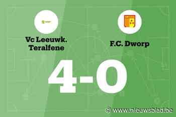 Leeuwkens Teralfene B beslist duel met Dworp na rust
