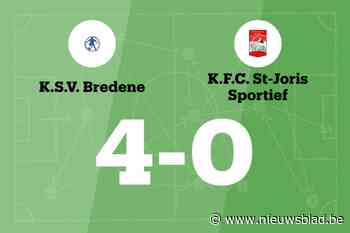 Overduidelijke overwinning voor SV Bredene B tegen FC Sint-Joris Sport