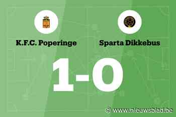 Craeymeersch bezorgt FC Poperinge zege op Sparta Dikkebus