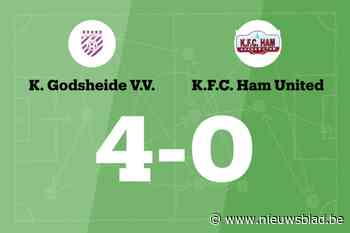 Godsheide boekt overtuigende zege tegen Ham United