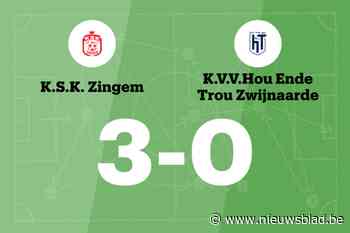 KSK Zingem B toont wederom uitstekende vorm met zege op HT Zwijnaarde B