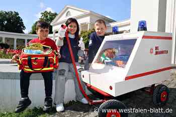 Johanniter trainieren Erste Hilfe im Kurpark