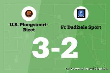 U.S. Ploegsteert-Bizet wint van FC Dadizele Sport