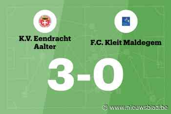 Eendracht Aalter wint duel met FC Kleit