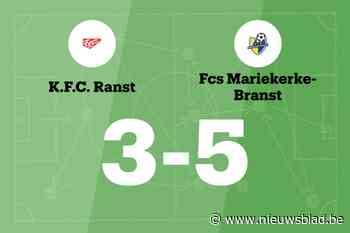 Mariekerke-Branst verslaat Ranst