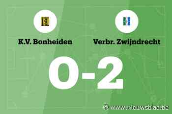 V. Zwijndrecht wint bij Bonheiden
