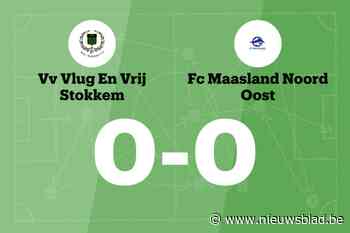 Stokkem en Maasland NO blijven steken op 0-0