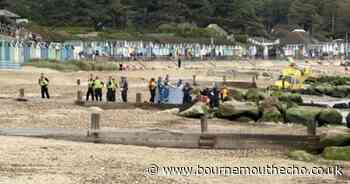 Person pulled from the water after beach cordoned off