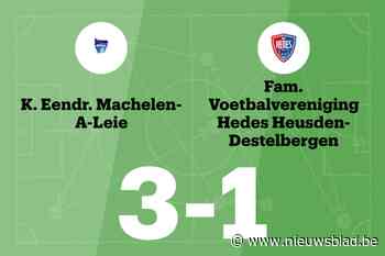 Eendracht Machelen-aan-de-Leie wint duel met KFV Hedes B