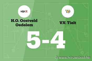 VV Tielt verliest uit met een doelpunt verschil van HO Oedelem