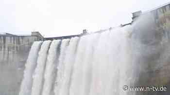 Stausee muss abgelassen werden: Extremregen führt zu "nie erlebte Ausnahmesituation" in Österreich