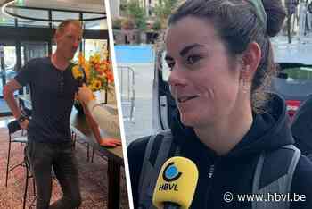 Zij waren de laatsten in de elite wegritten op het EK wielrennen: “Nee, ik ben niet teleurgesteld”