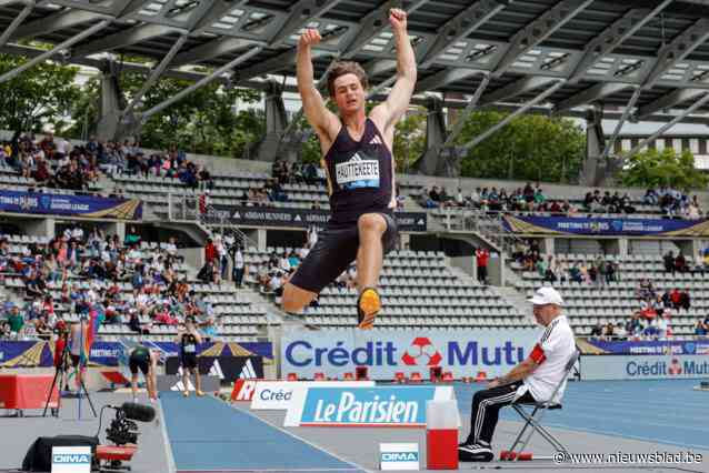 Jente Hauttekeete verbetert Belgisch record tienkamp bij de beloften