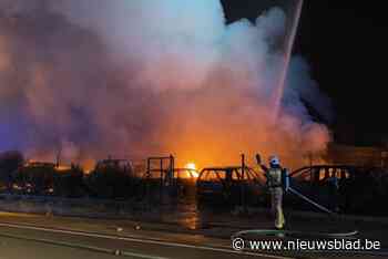 Villa met rieten dak vat vuur in Wommelgem: brandweer massaal ter plaatse