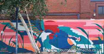 New mural appears in Poole town centre
