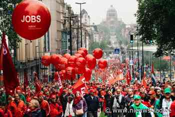 Vakbonden houden nationale betoging in Brussel: duizenden manifestanten verwacht