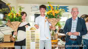 Lof voor roeitalenten Emma Wissing en Hugo Slangen