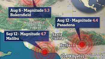 California breaks record for most 4.0 earthquakes in a single year sparking fears of the 'Big One'