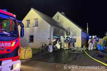 Huis tijdelijk onbewoonbaar door garagebrand in Diepenbeek