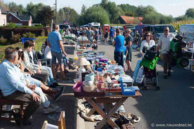 Rommelmarkt van Houtem Vrienden opnieuw groot succes
